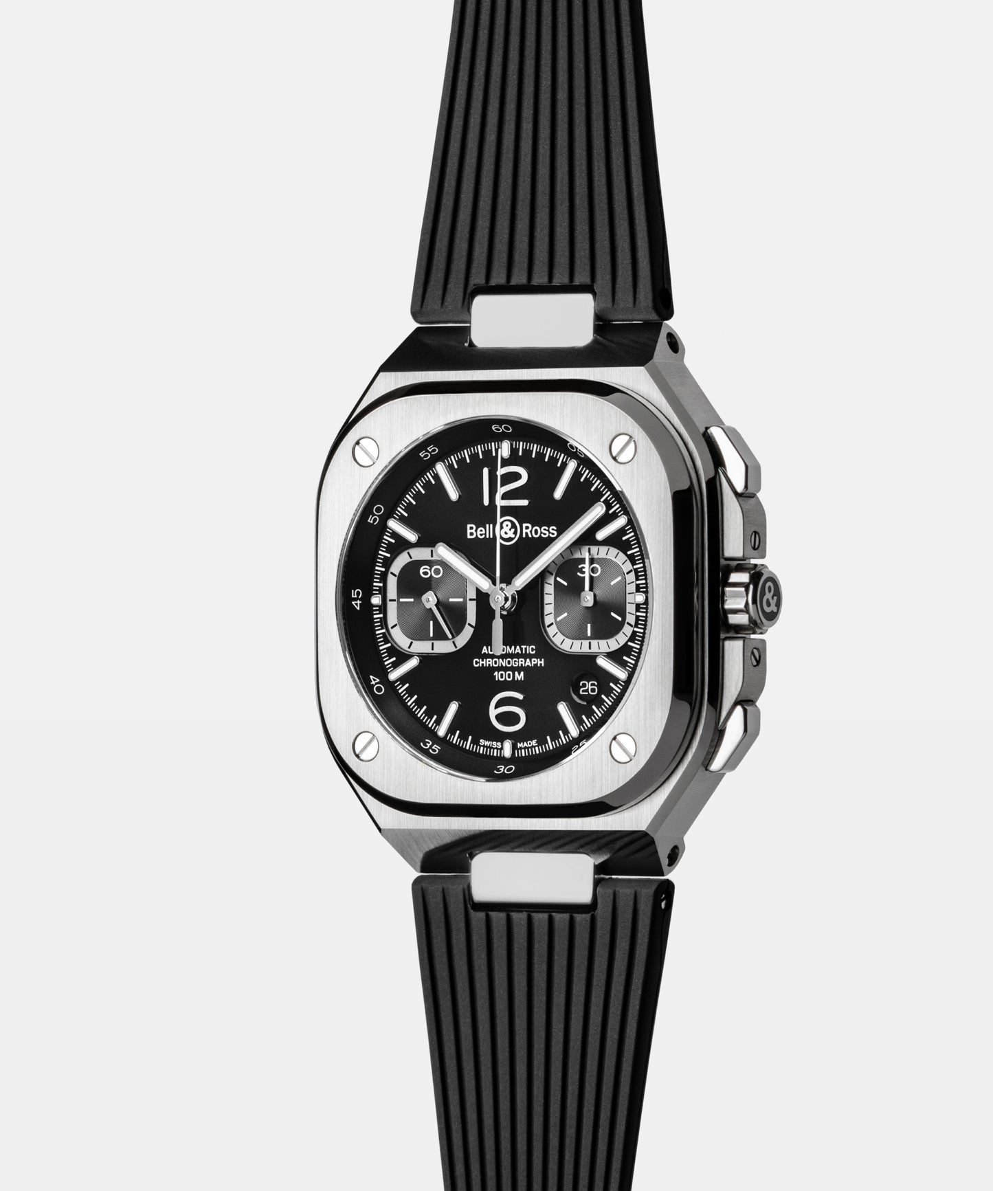 Bell & Ross BR-05 Chrono Black Steel