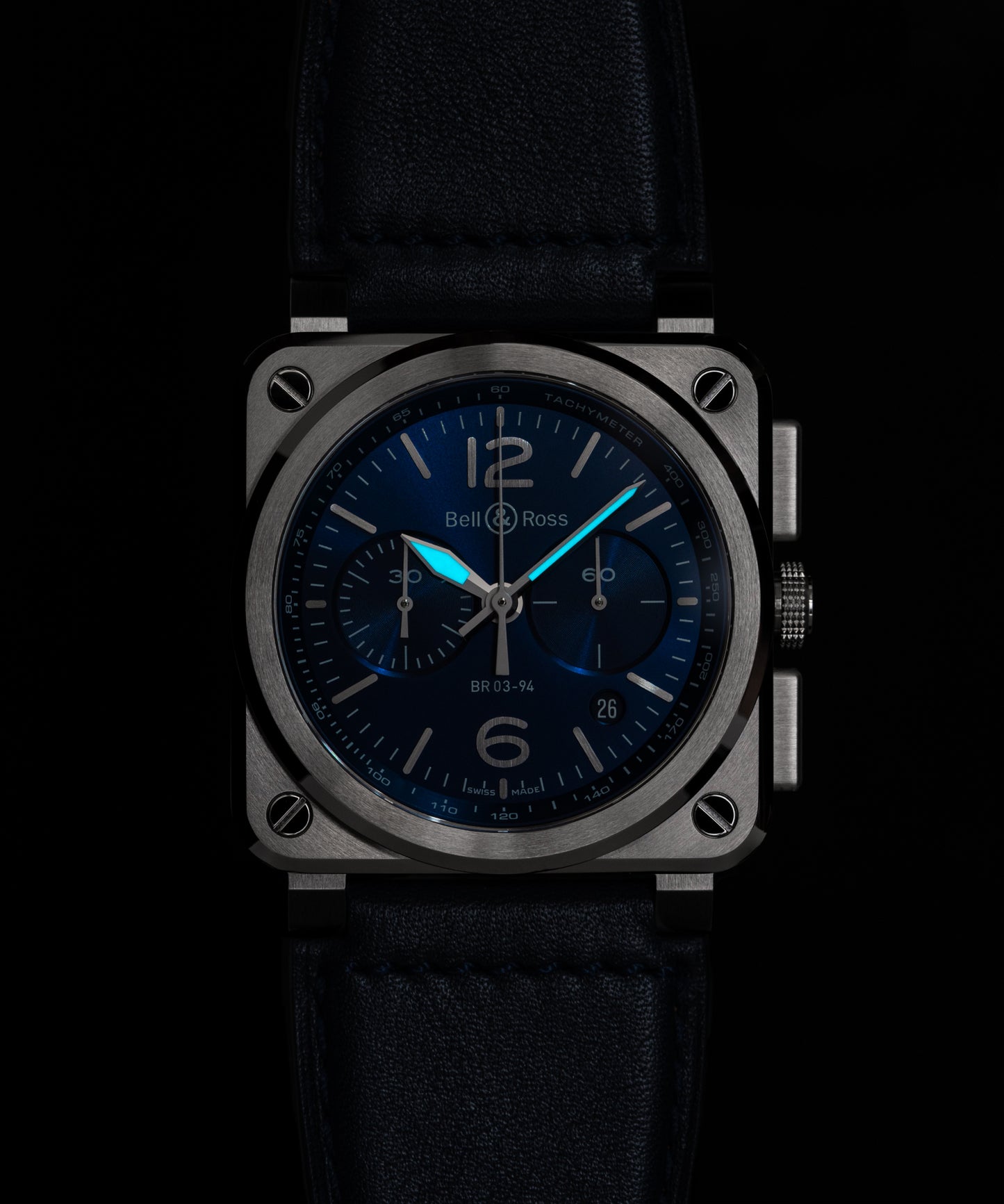 Bell & Ross BR-03 Chrono Blue Steel