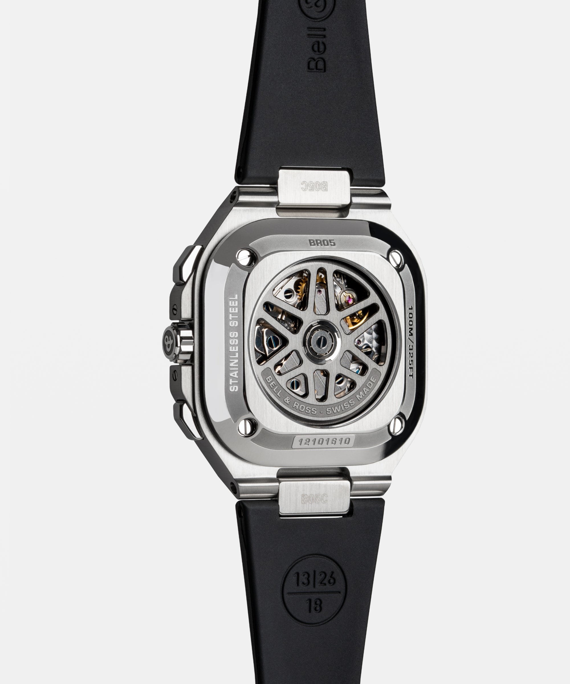 Bell & Ross BR-05 Chrono Black Steel – MaddaloniJewel