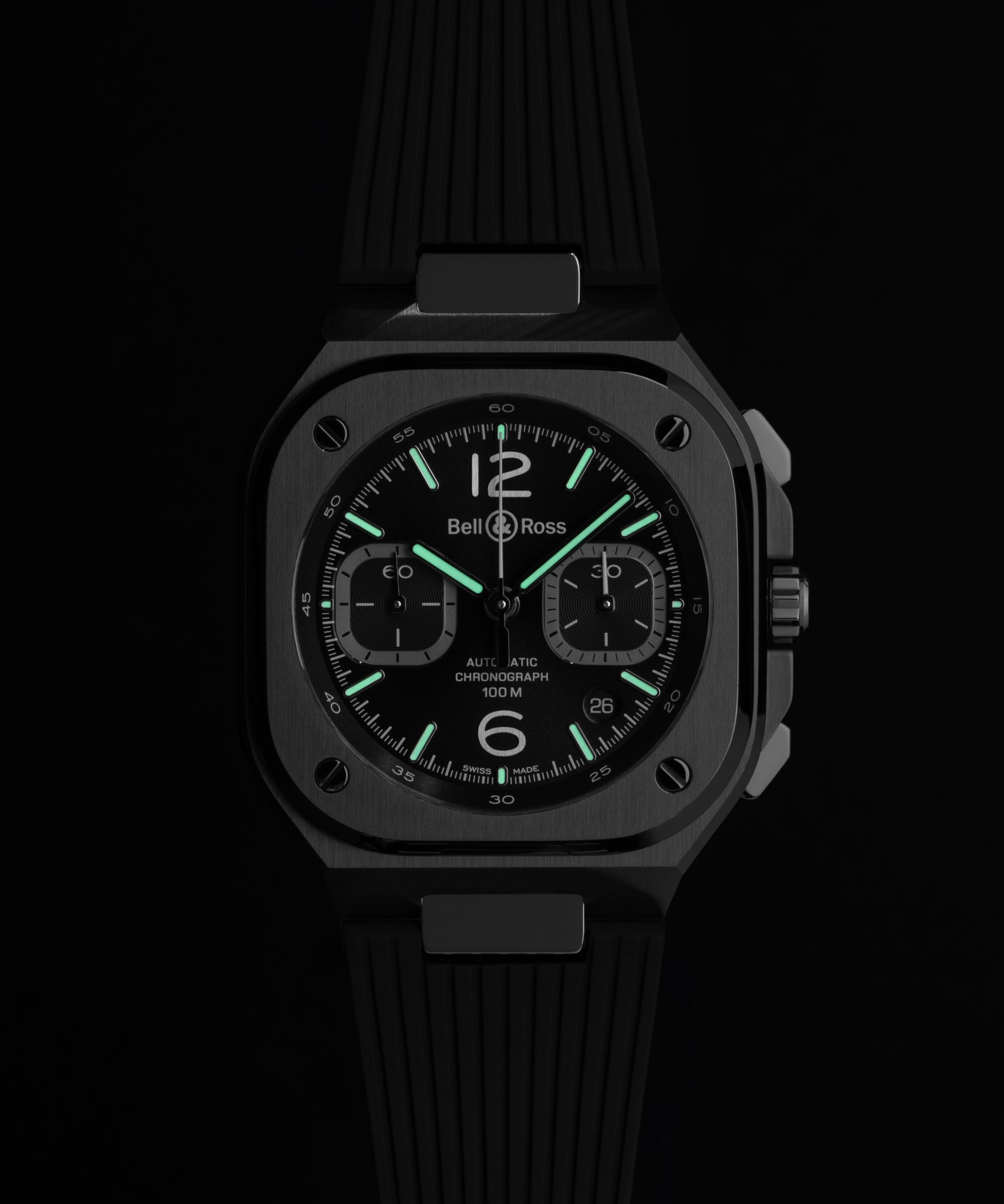 Bell & Ross BR-05 Chrono Black Steel – MaddaloniJewel
