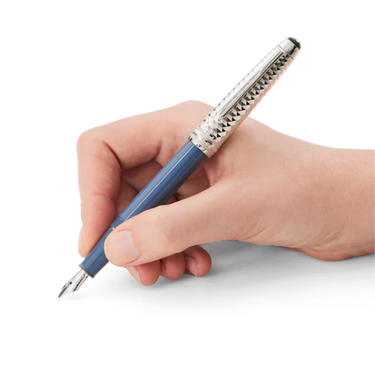 Montblanc Meisterstück Glacier Doué Fountain Pen (F)