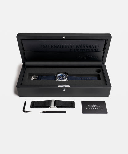 Bell & Ross BR-03 Chrono Blue Steel