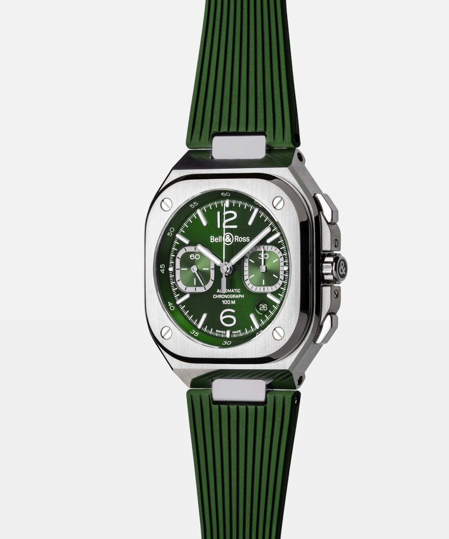 Bell & Ross BR-05 chrono green steel