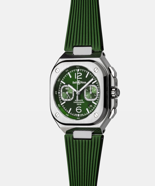 Bell & Ross BR-05 chrono green steel