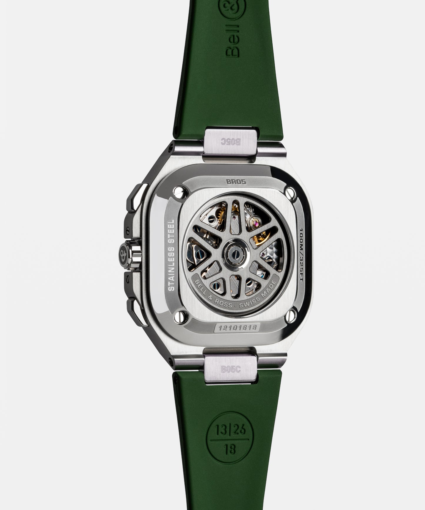 Bell & Ross BR-05 chrono green steel