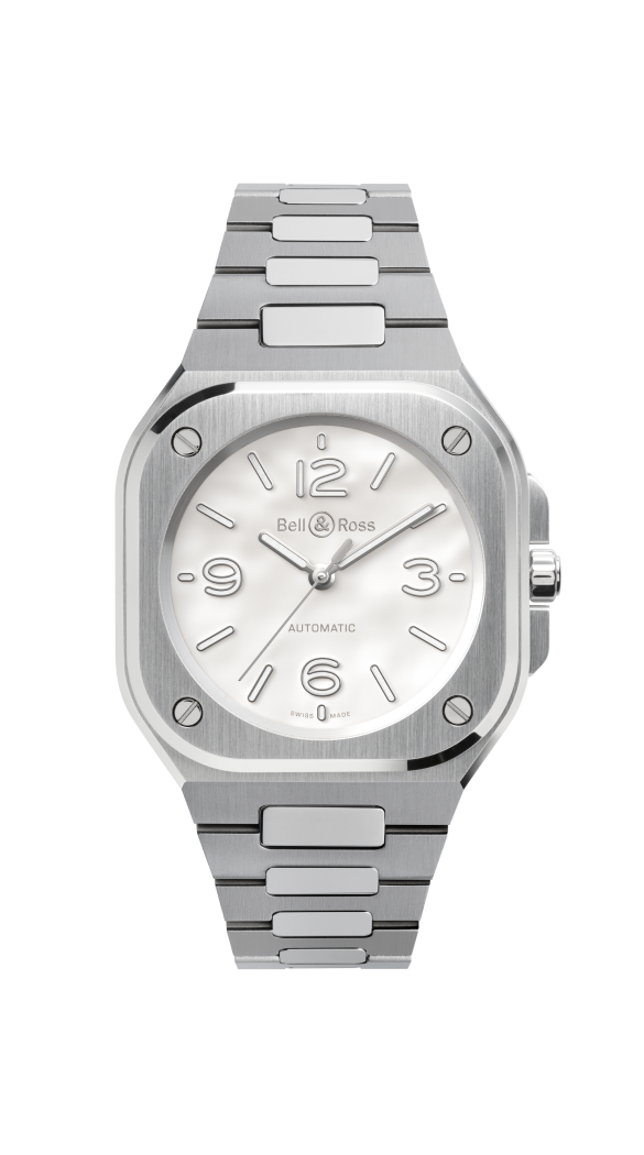 Bell & Ross BR-05 36 mm Mother Of Pearl Steel