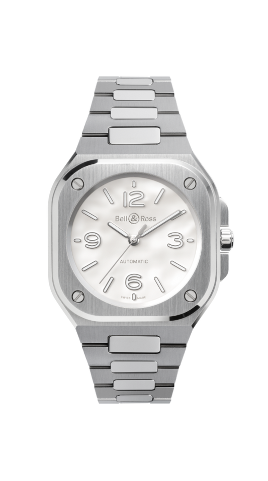 Bell & Ross BR-05 36 mm Mother Of Pearl Steel