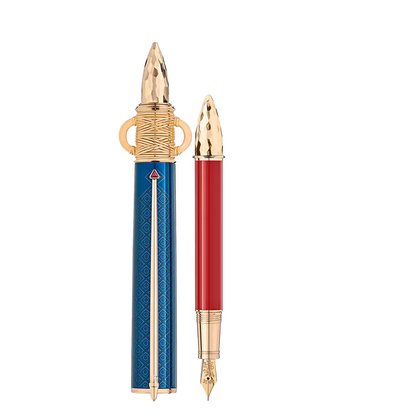 Montblanc Fountain Pen Patron of Art Homage to Moctezuma I Limited Edition 4810