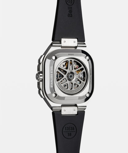 Bell & Ross BR-05 Chrono Grey Steel & Gold Watch