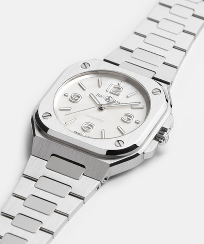 Bell & Ross BR-05 36 mm Mother Of Pearl Steel