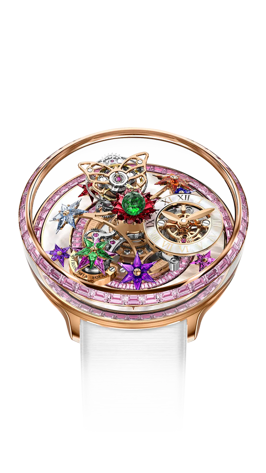 Fleurs de Jardin |  Rose Gold and Pink Sapphires Jacob & Co.