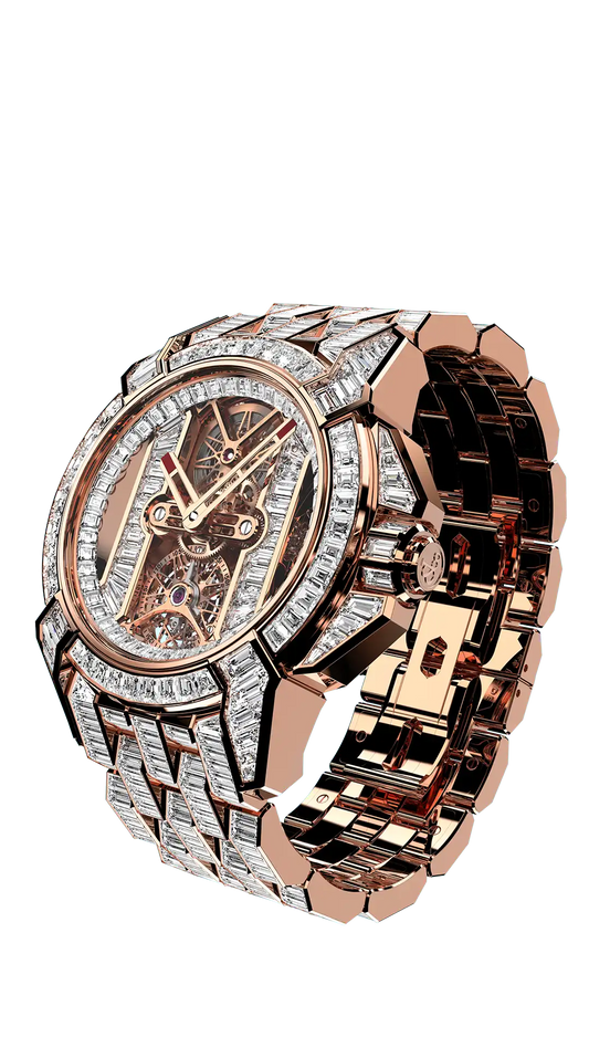 Epic X Tourbillon Baguette |  Rose Gold  Jacob & Co.