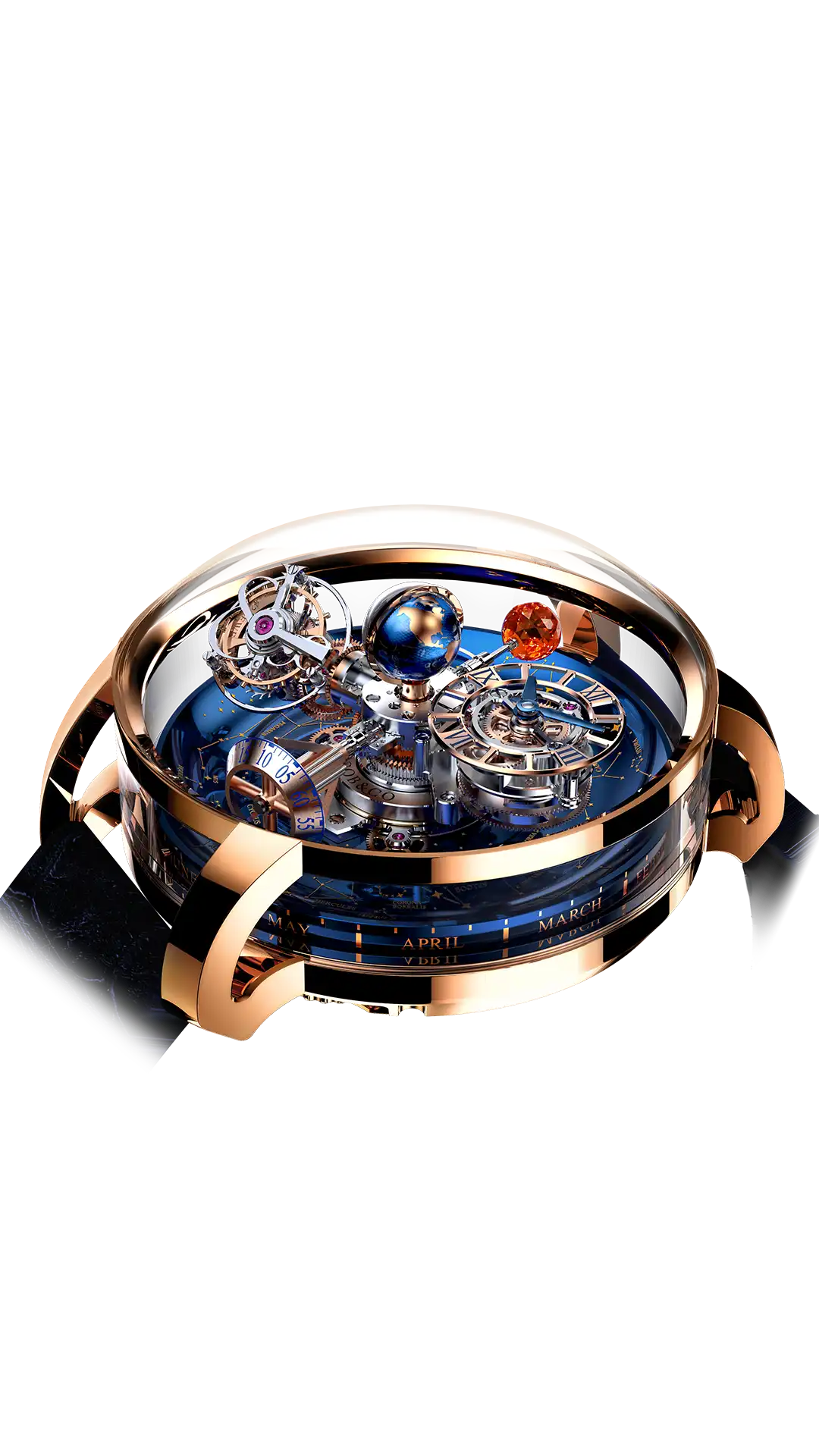 Astronomia Sky |  Rose Gold, Red Moon Jacob & Co.