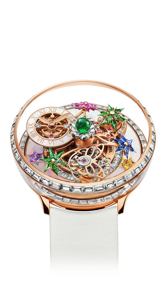 Fleurs de Jardin |  Rose Gold and Baguette Diamonds Jacob & Co.