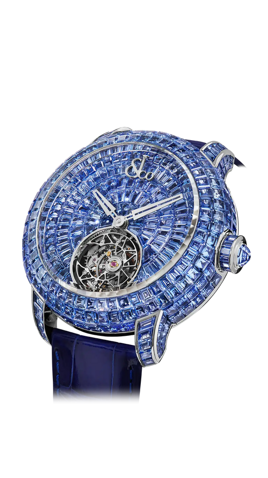 Caviar Tourbillon |  Icy-Blue Sapphires Jacob & Co.