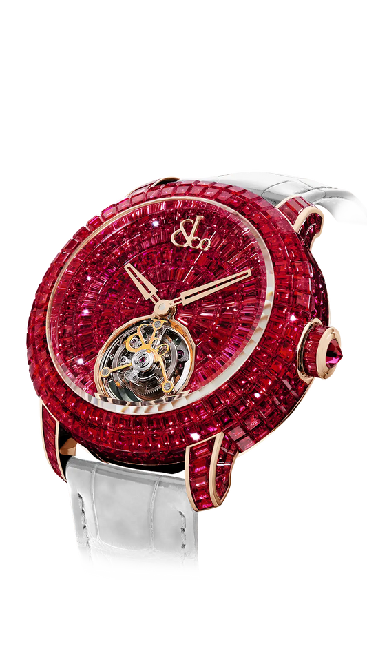 Caviar Tourbillon |  Rubies Jacob & Co.