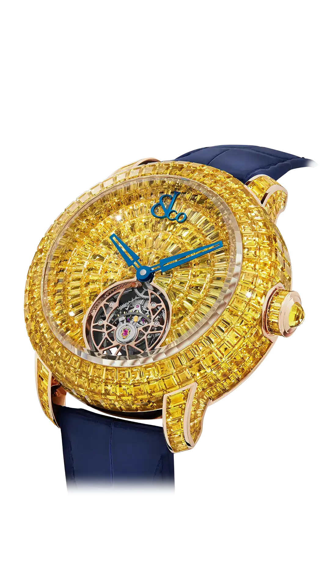 Caviar Tourbillon |  Yellow Sapphires Jacob & Co.