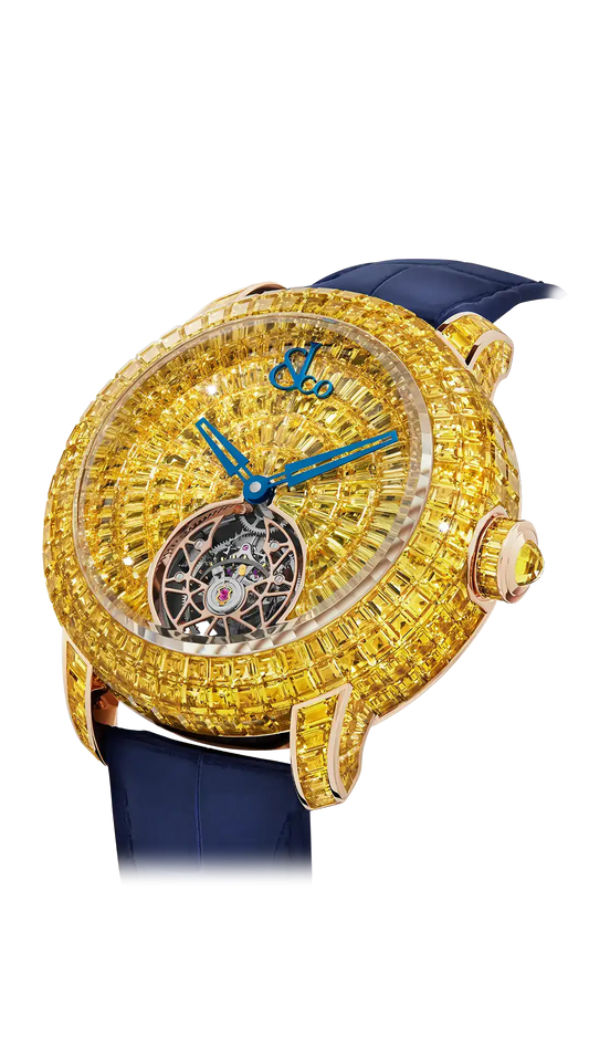 Caviar Tourbillon |  Yellow Sapphires Jacob & Co.