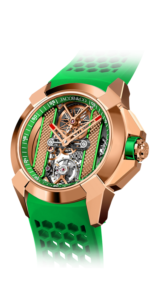 Epic X Bridges |  Rose Gold (Green) Jacob & Co.