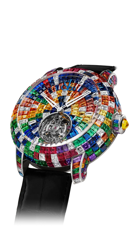 Caviar Tourbillon |  Arlequino Jacob & Co.