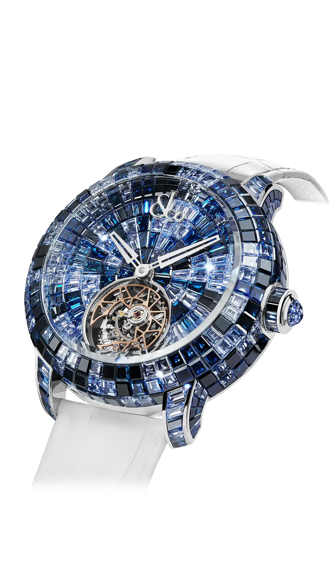 Caviar Tourbillon |  Camo Blue Jacob & Co.