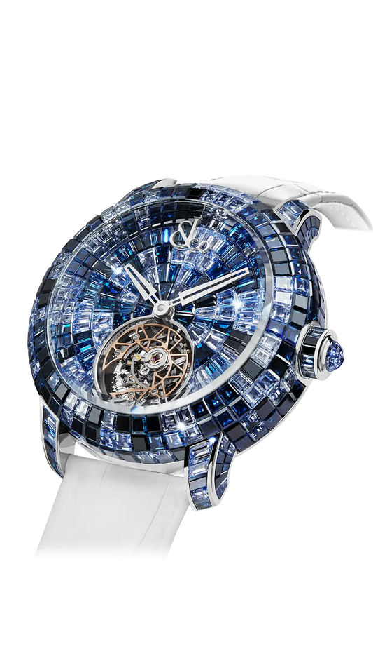 Caviar Tourbillon |  Camo Blue Jacob & Co.