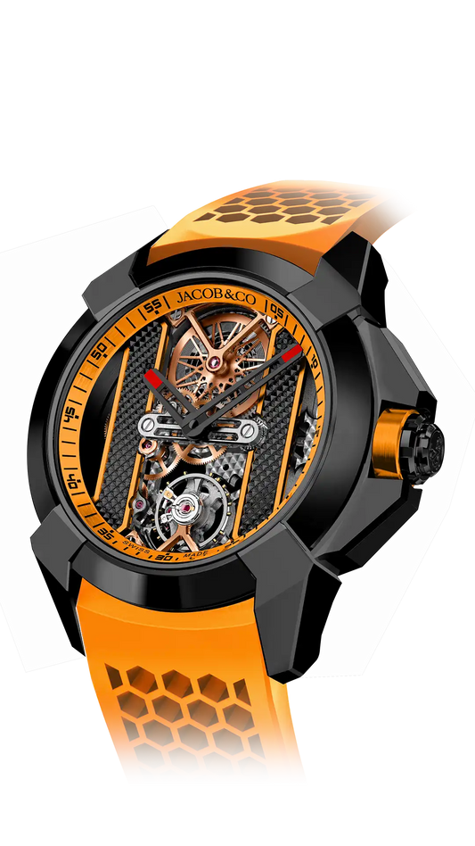 Epic X Bridges |  Black Steel (Orange) Jacob & Co.