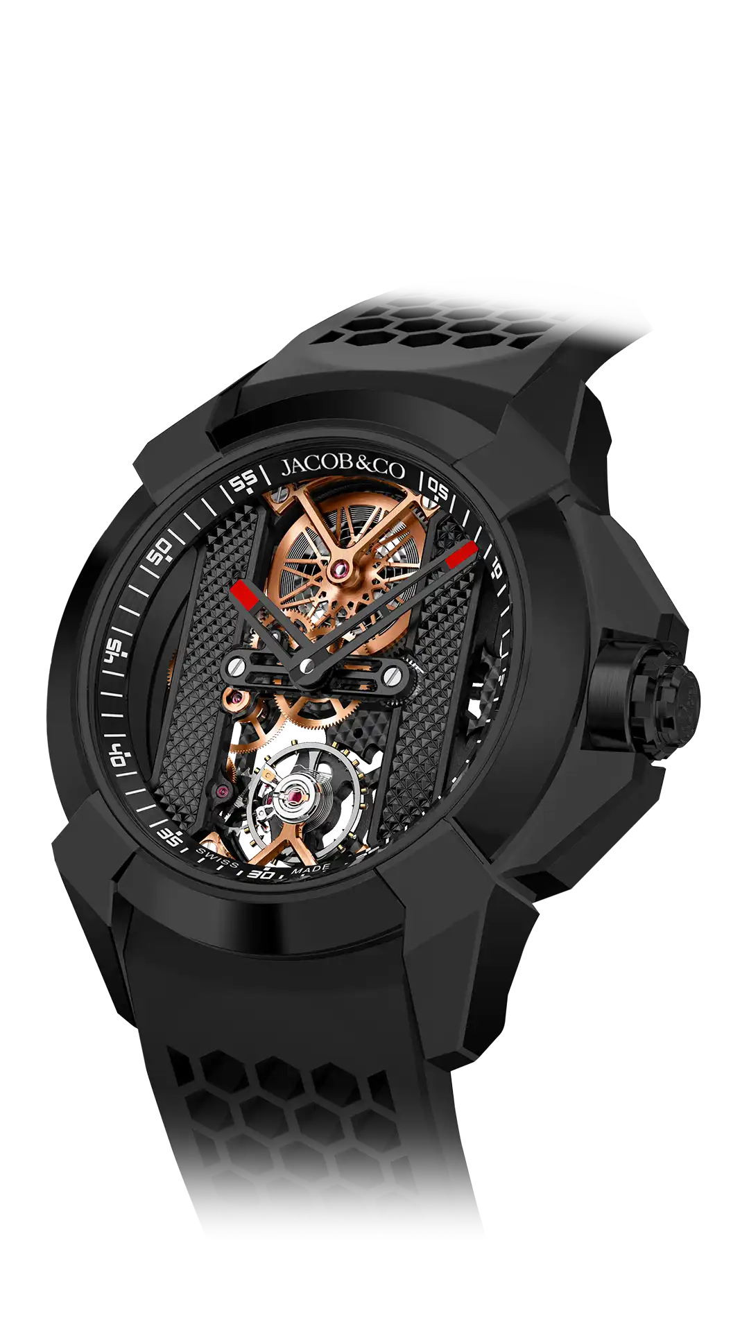 Epic X Bridges | Black Steel (Black) Jacob & Co. – MaddaloniJewel
