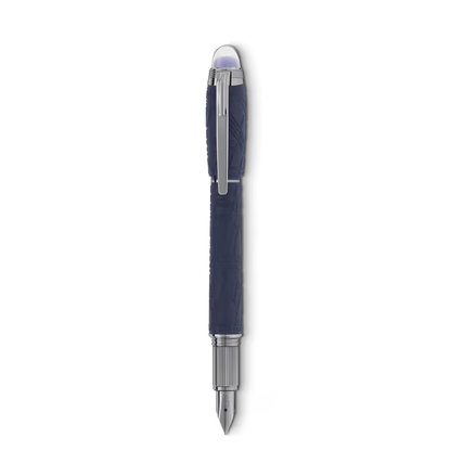 Montblanc Starwalker Space Blue Resin Fountain Pen (F)