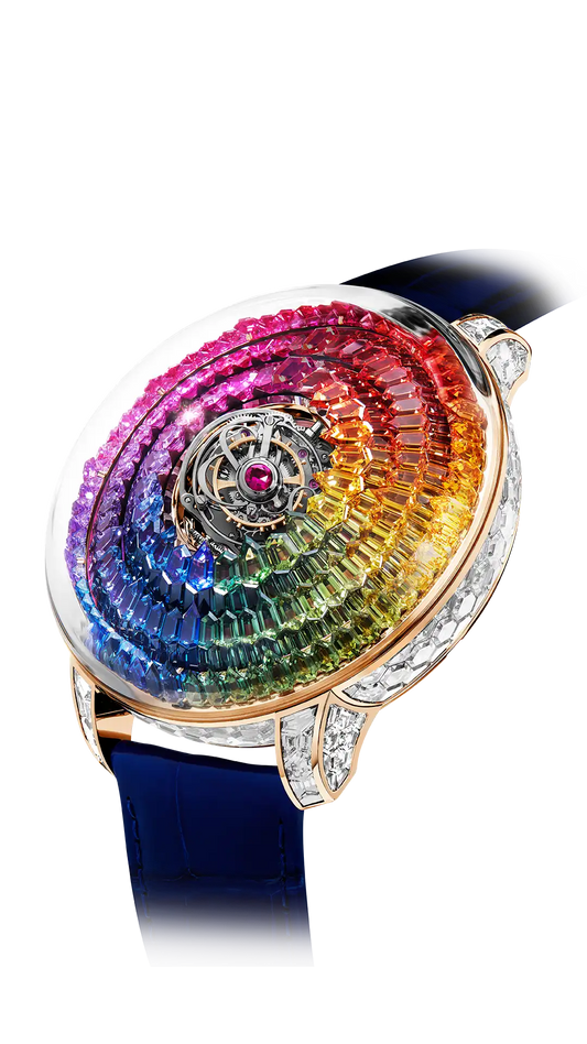 The Mystery Tourbillon |  Rainbow (Rose Gold) Jacob & Co.