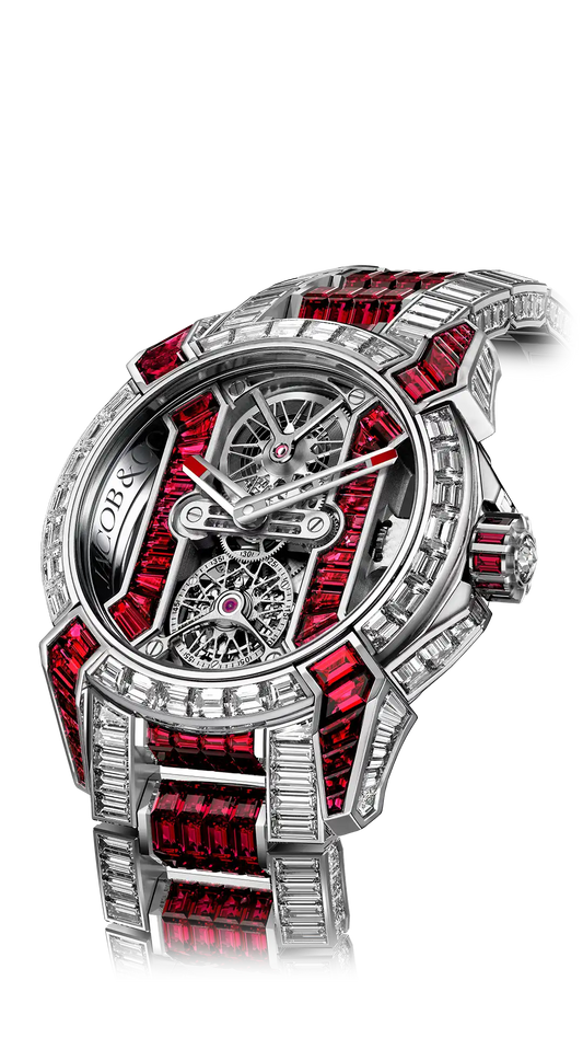 Epic X Tourbillon Baguette |  Diamonds & Rubies  Jacob & Co.