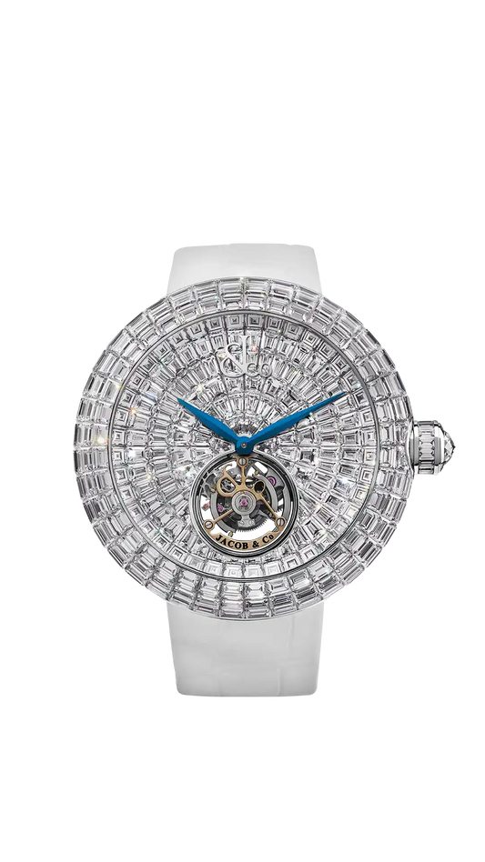 Brilliant Flying Tourbillon |  White Diamonds (White Gold) Jacob & Co.