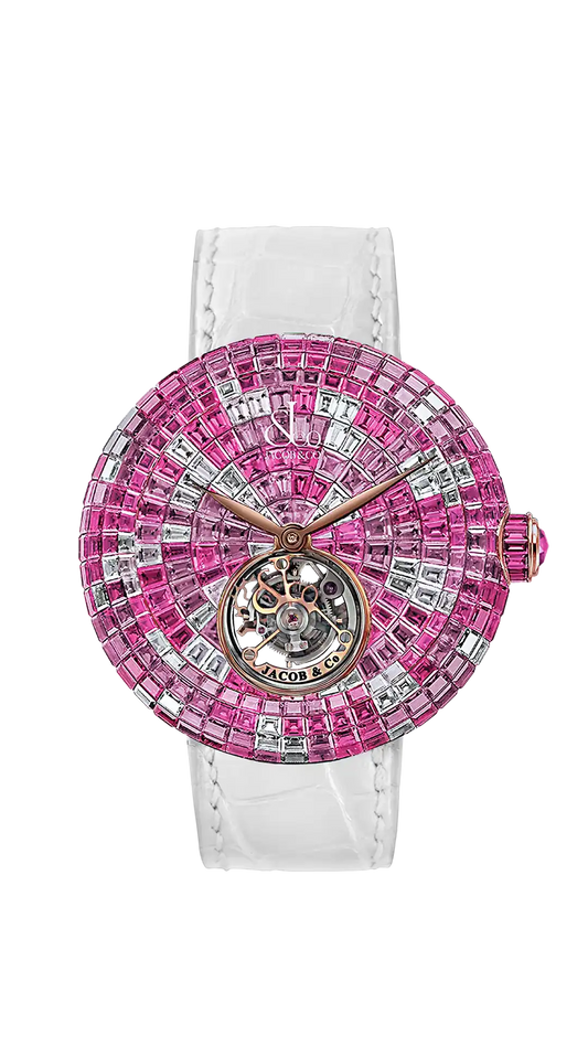 Brilliant Flying Tourbillon |  Pink Camouflage (White Gold) Jacob & Co.