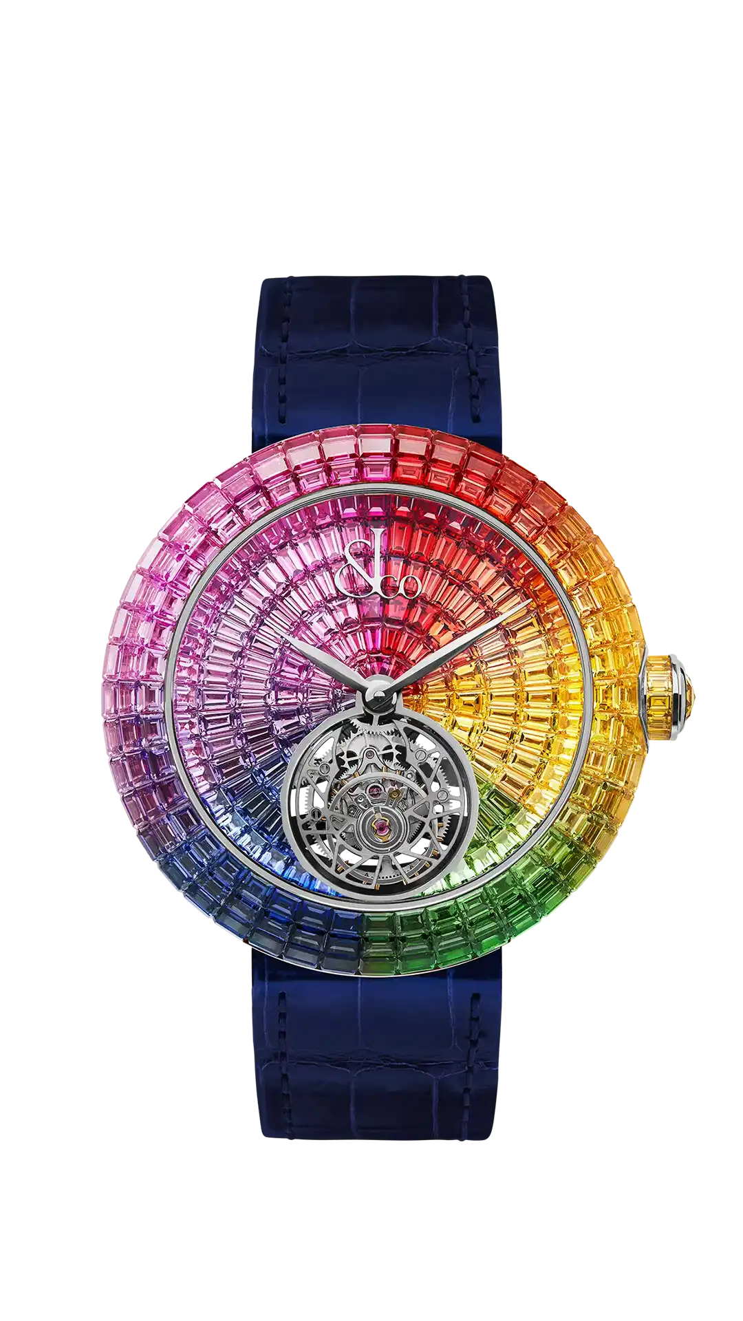 Brilliant Flying Tourbillon |  Rainbow (White Gold) Jacob & Co.