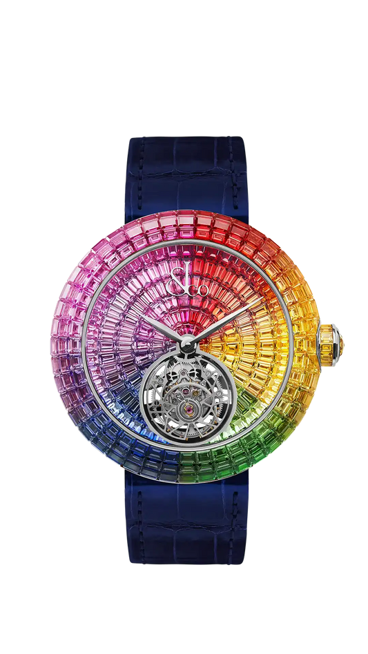 Brilliant Flying Tourbillon |  Rainbow (White Gold) Jacob & Co.