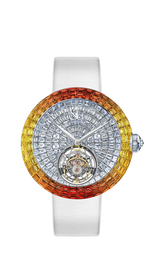 Brilliant Flying Tourbillon |  Orange Degrade (White Gold) Jacob & Co.