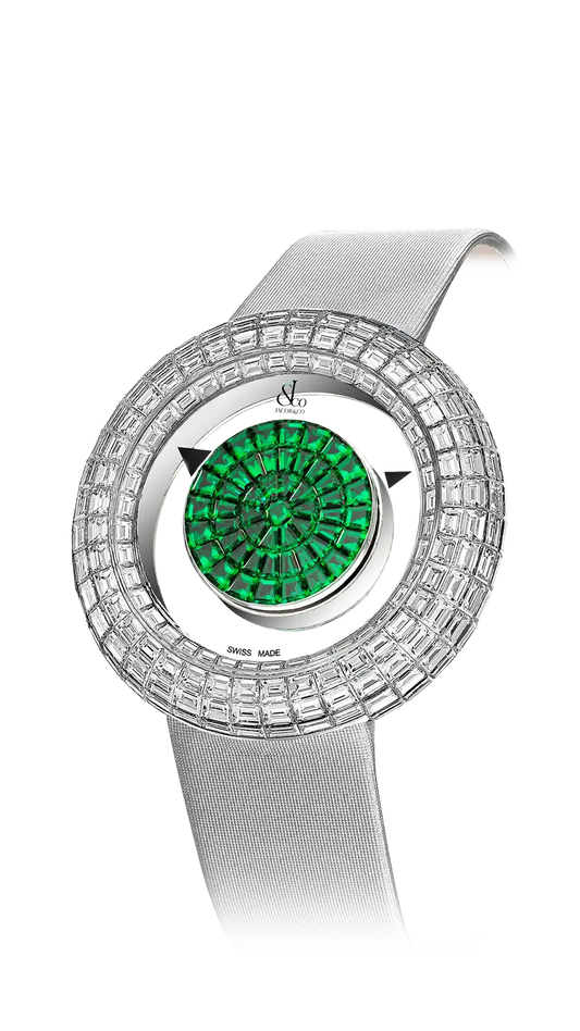 Brilliant Mystery |  38MM - Emeralds Jacob & Co.