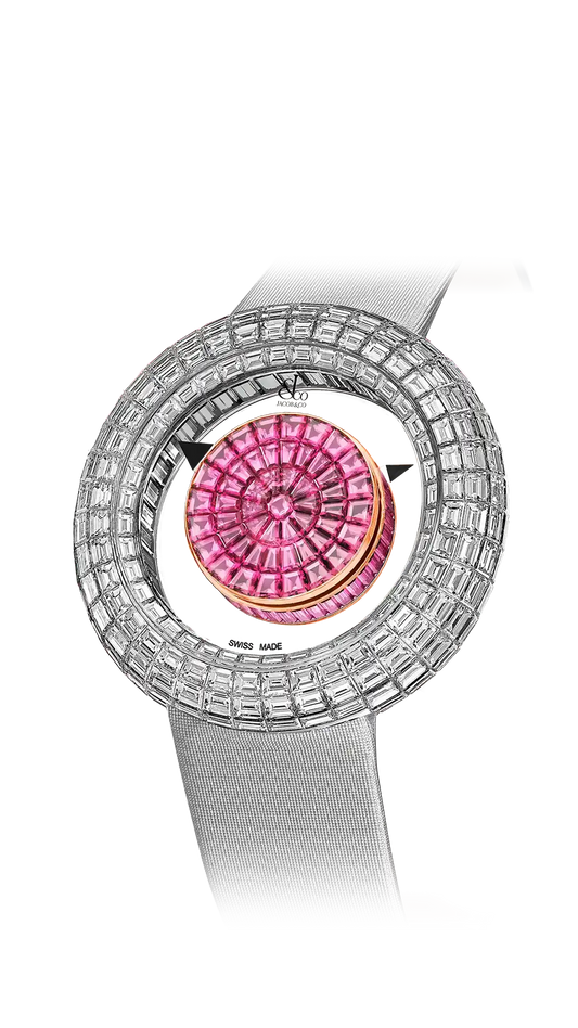 Brilliant Mystery |  44MM - Pink Sapphires Jacob & Co.