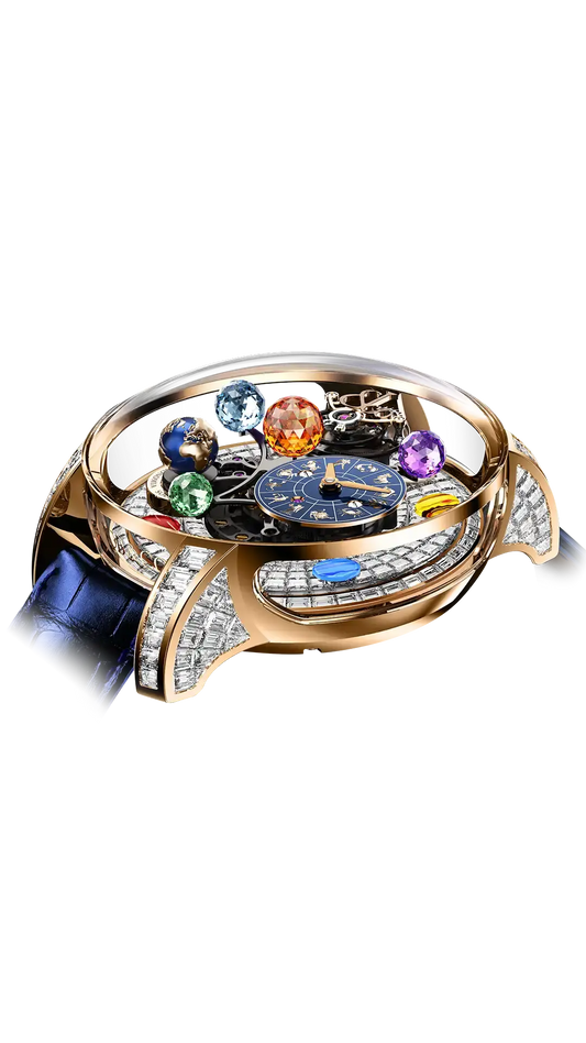 Astronomia Solar Zodiac |  Zodiac Baguette Jacob & Co.