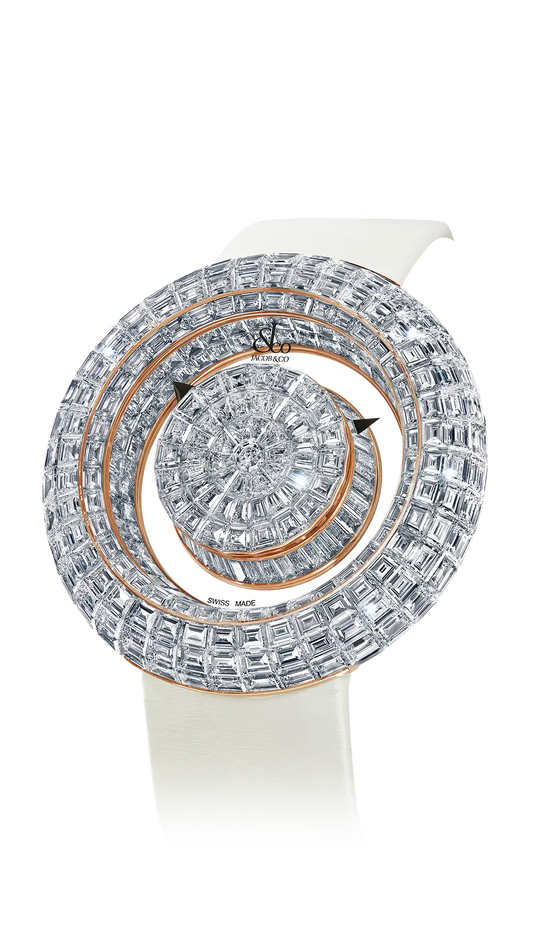 Brilliant Mystery |  44MM - Diamonds (Rose Gold) Jacob & Co.