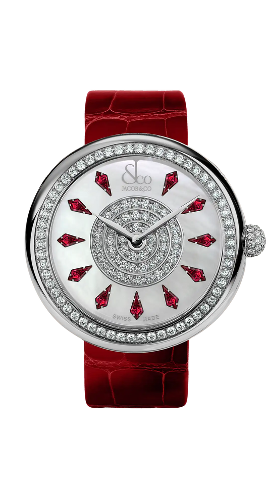 Brilliant |  Rubies in Stainless Steel Jacob & Co.