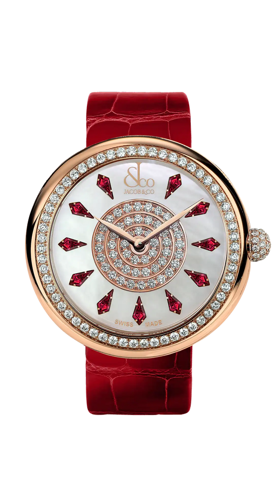 Brilliant |  Rubies in Rose Gold Jacob & Co.