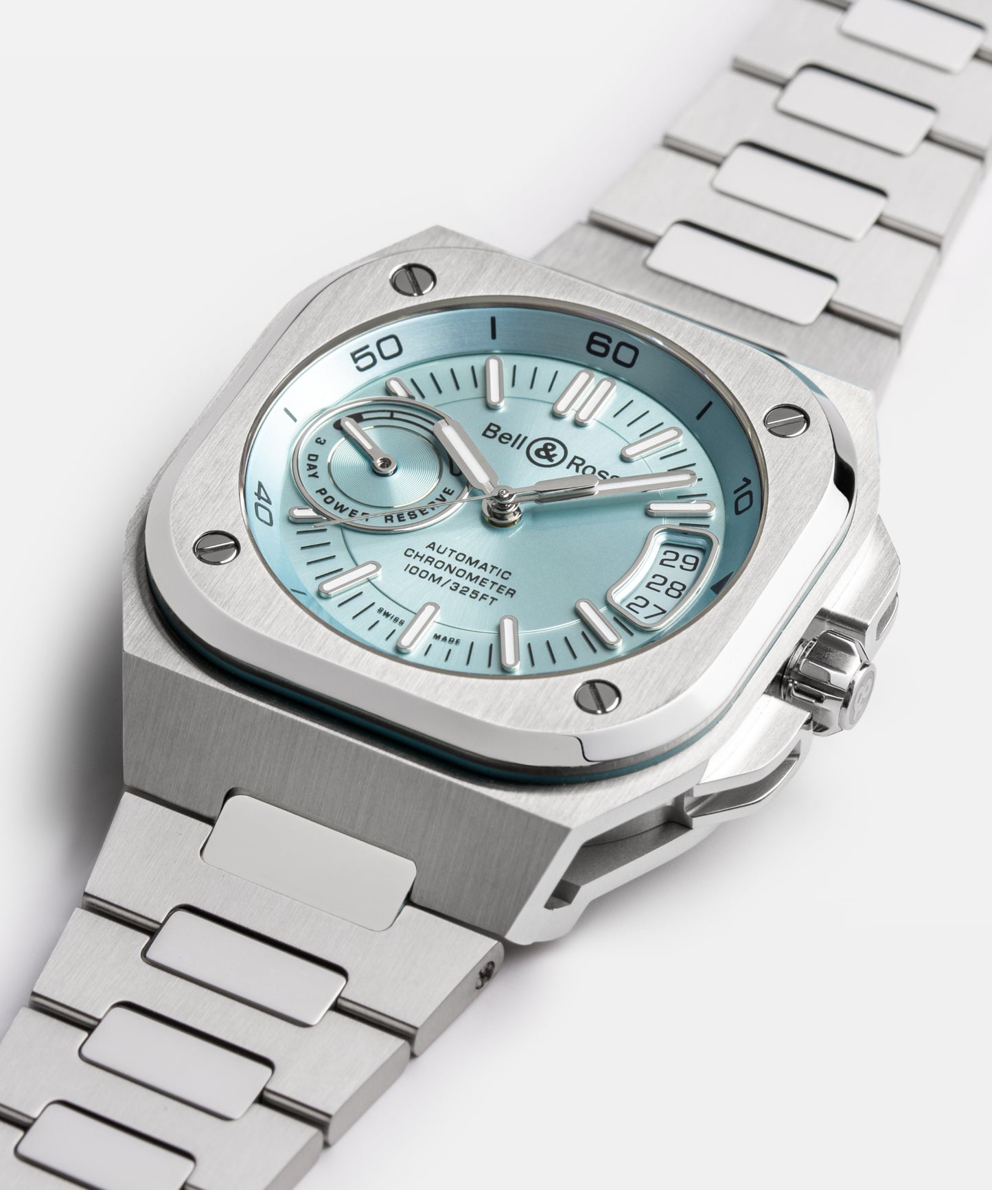 Bell & Ross BR-X5 ice blue steel Watch