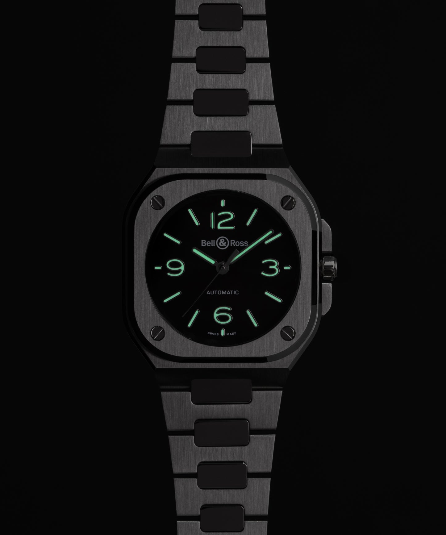 Bell & Ross BR-05 36 mm Mother Of Pearl Steel