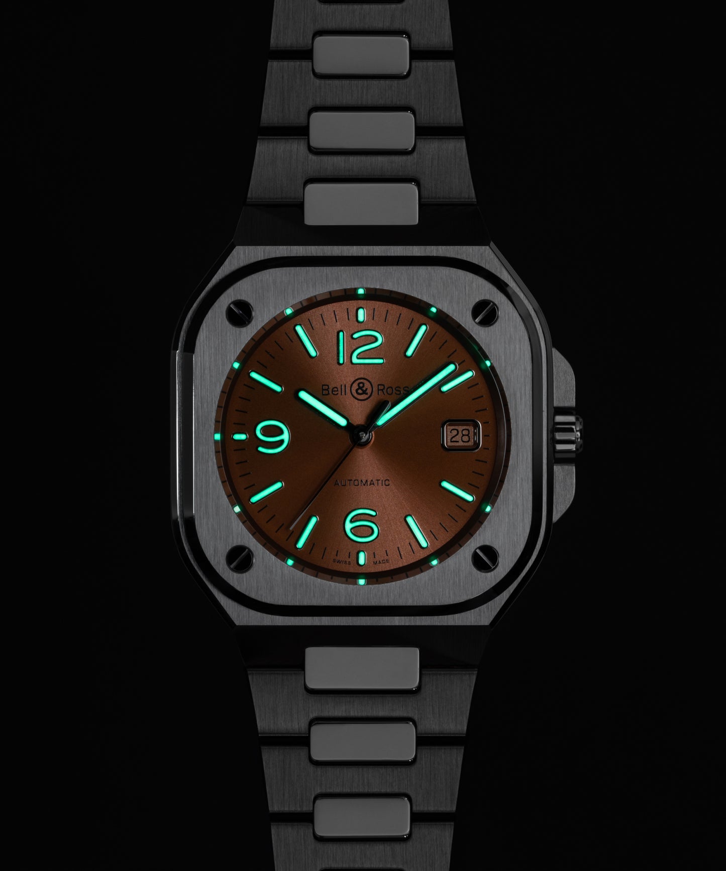 Bell & Ross BR-05 Copper Brown Steel