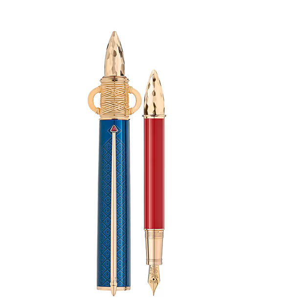Montblanc Fountain Pen Patron of Art Homage to Moctezuma I Limited Edition 4810 F