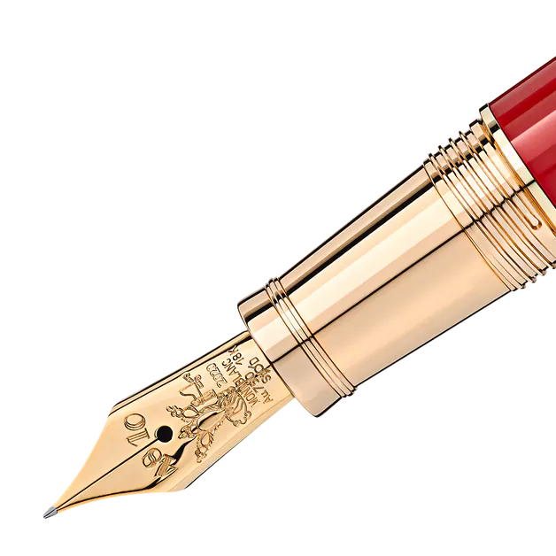 Montblanc Fountain Pen Patron of Art Homage to Moctezuma I Limited Edition 4810 F