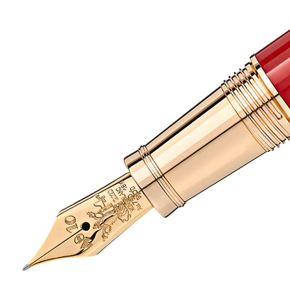 Montblanc Fountain Pen Patron of Art Homage to Moctezuma I Limited Edition 4810 F