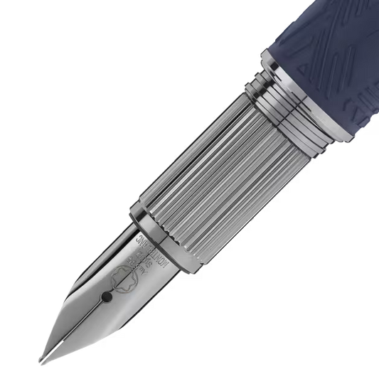 Montblanc Starwalker Space Blue Resin Fountain Pen (F)
