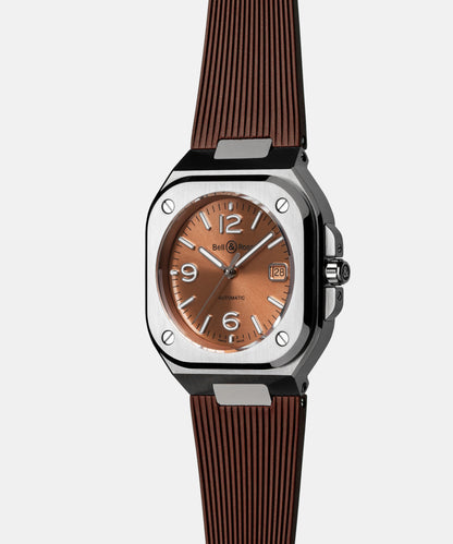 Bell & Ross BR-05 Copper Brown Steel Watch
